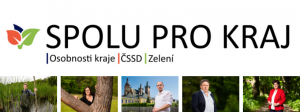 logo Spolu pro kraj – koalice Osobnosti kraje, ČSSD a Zelení